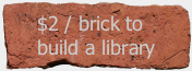 Donate a brick to build a refugee camp library for just $2.